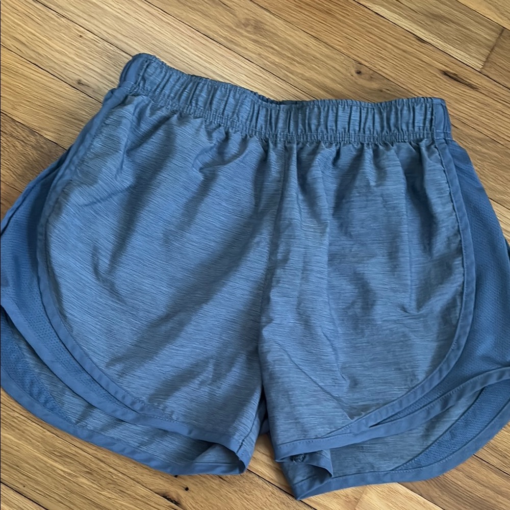 Nike Blue Athletic Shorts Moisture-Wicking Lightweight